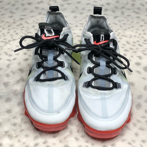 Nike VaporMax Sneaker 2019 GS Pure Platinum Volt - Picture 2 of 7